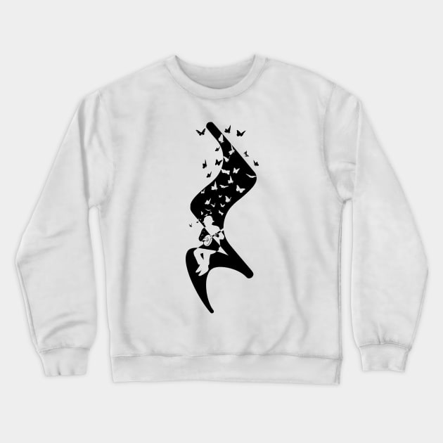 Banjo-Quarter Rest Crewneck Sweatshirt by barmalisiRTB